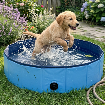 Die perfekte Abkühlung: Dein neuer faltbarer Hundepool