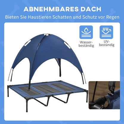 Outdoor Hundeliege mit Sonnendach: Kühler Schatten für deinen Hund